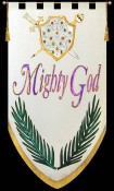 Mighty God - white
