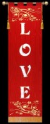 LOVE - Advent Red