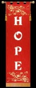 HOPE - Advent Red