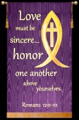 Love must be sincere Romans 12:9-10