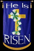 He is Risen - Cross