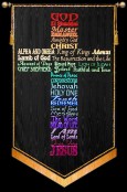 31 Names of God - Rainbow Text