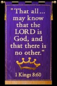 That all may know... 1 Kings 8:60